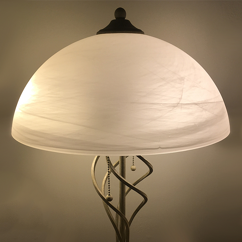 8427 Faux Alabaster Dome Shade 11 5 8, Dome Lamp Shade Replacement