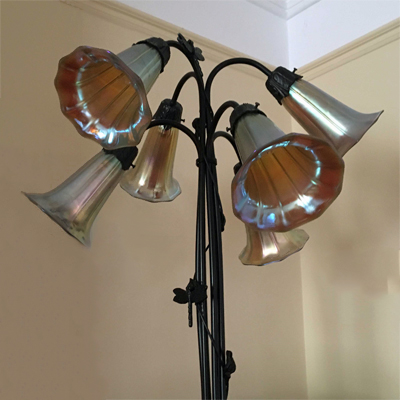 Ricambio lampadario Shade/Iridescent/Replacement/Glass Bulb Victorian shade 